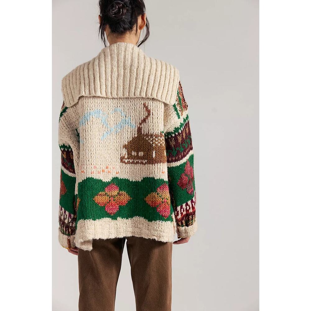 Free People Wonderland SoftSpun Cardigan Sweater NWT - Picture 2 of 6